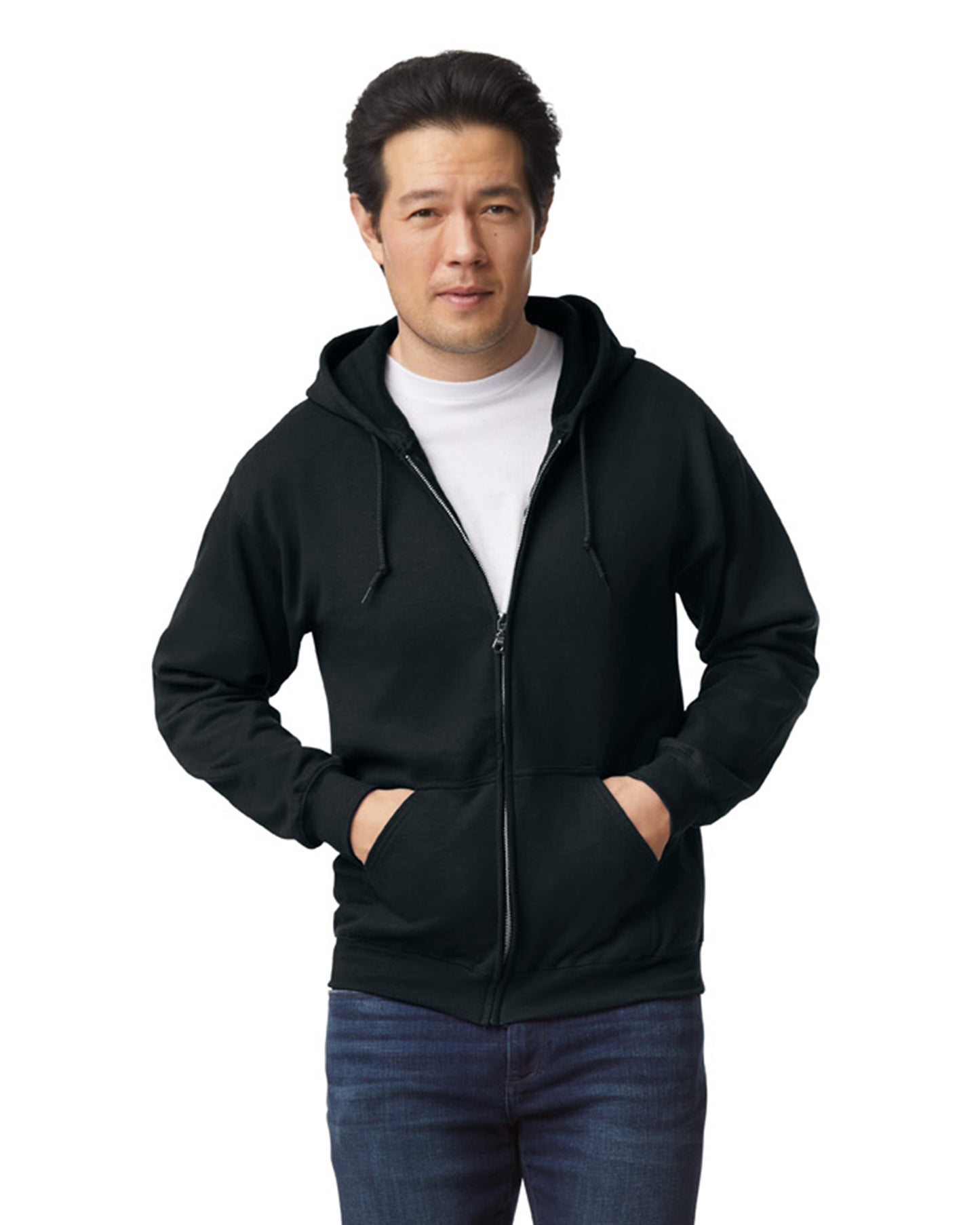 Custom Adult Unisex Heavy Blend 50/50 Full-Zip Hoodie Promotional Products Business Marketing Custom Apparel