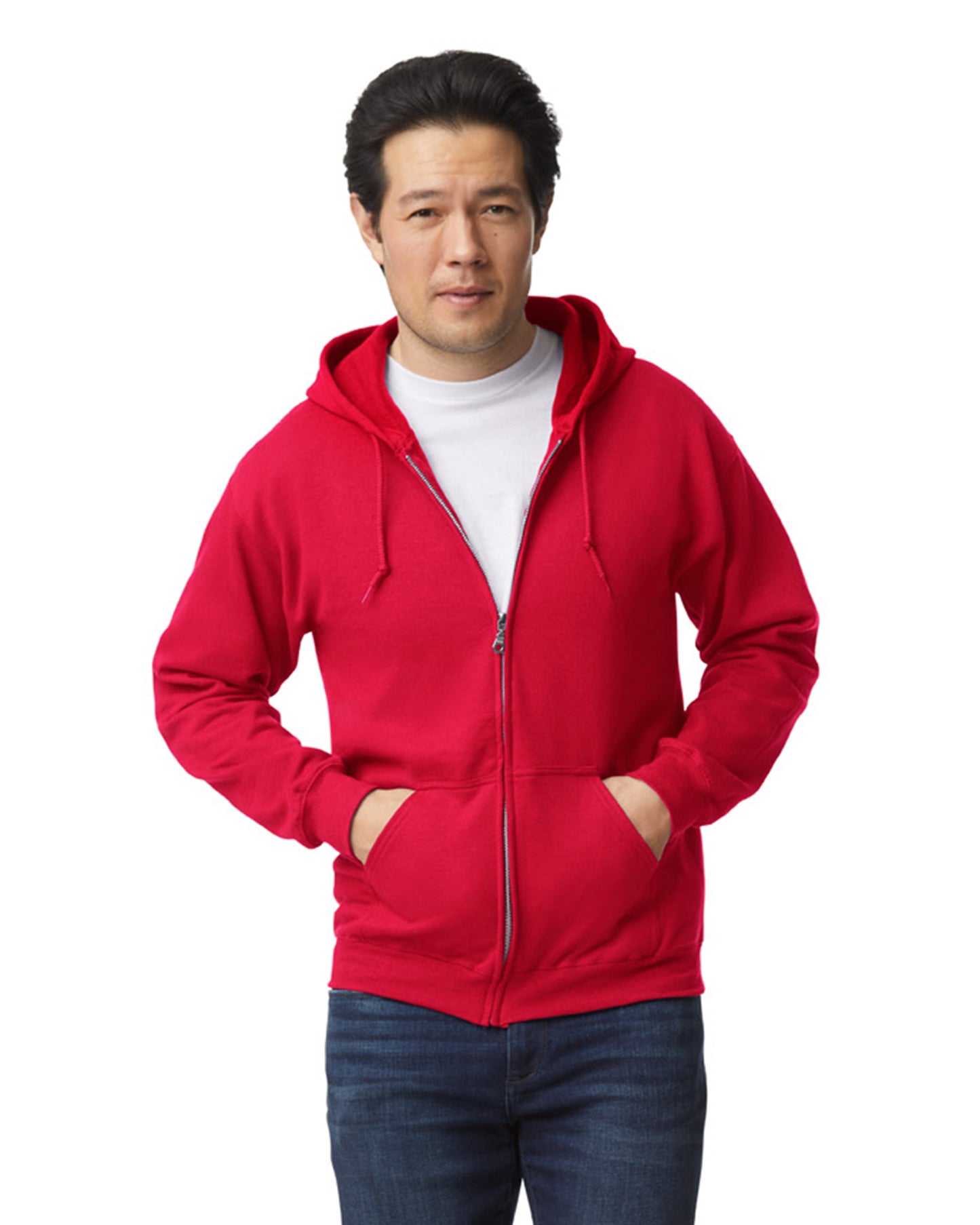 Custom Adult Unisex Heavy Blend 50/50 Full-Zip Hoodie Promotional Products Business Marketing Custom Apparel