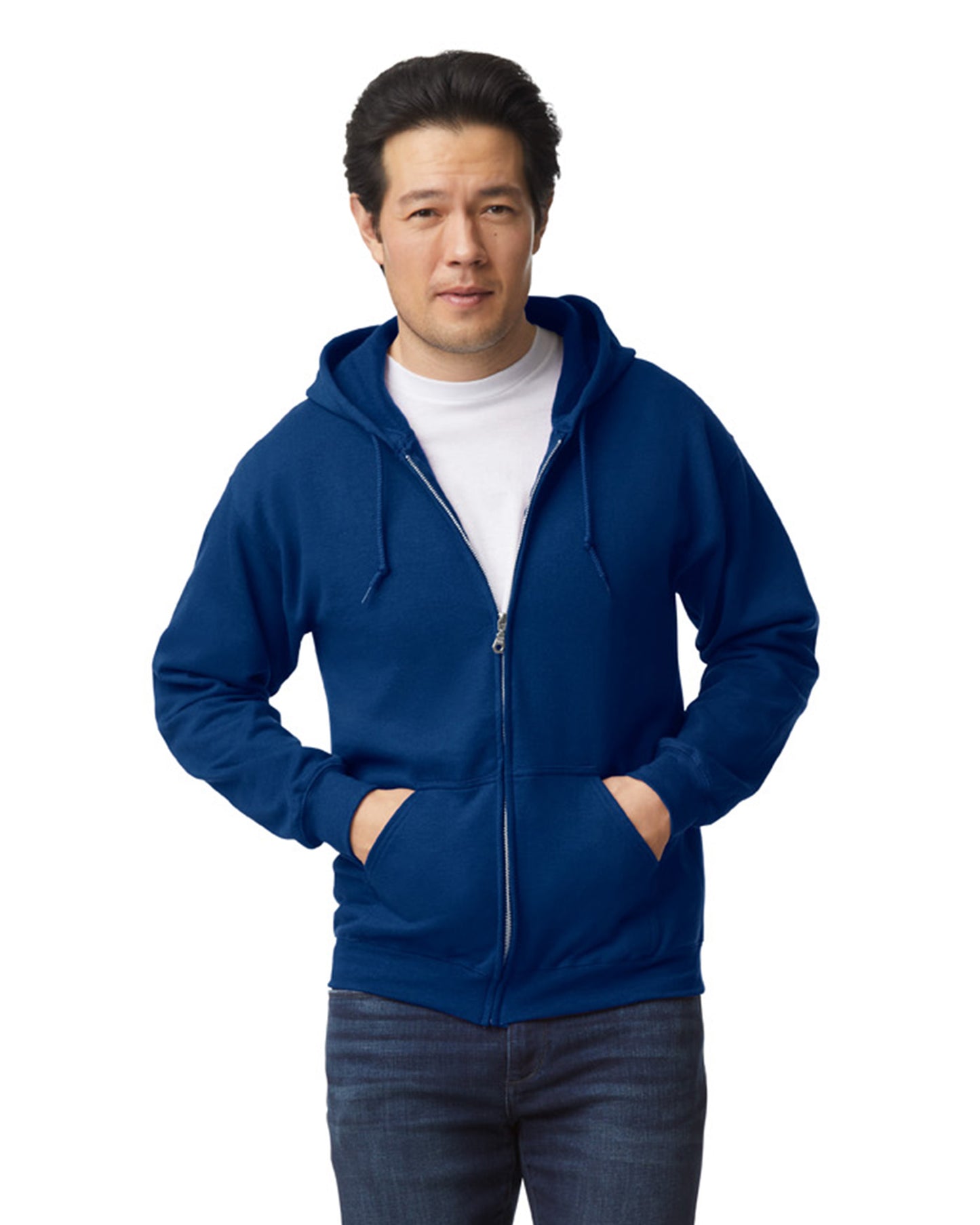 Custom Adult Unisex Heavy Blend 50/50 Full-Zip Hoodie Promotional Products Business Marketing Custom Apparel