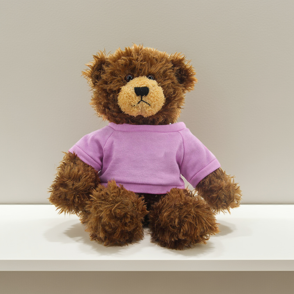 Custom Stuffed Bear with Tee, Your Image, Design, Logo, Text, Promotional Products, Gift Ideas, Personalized Gifts, Custom Stuffed Animals