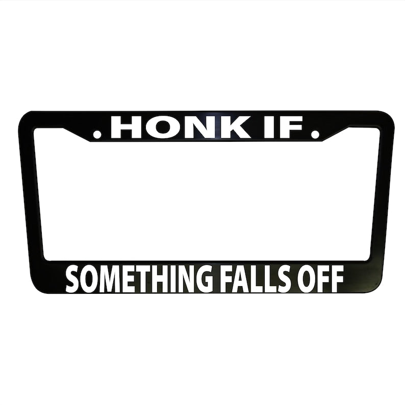 Funny License Plate Frames