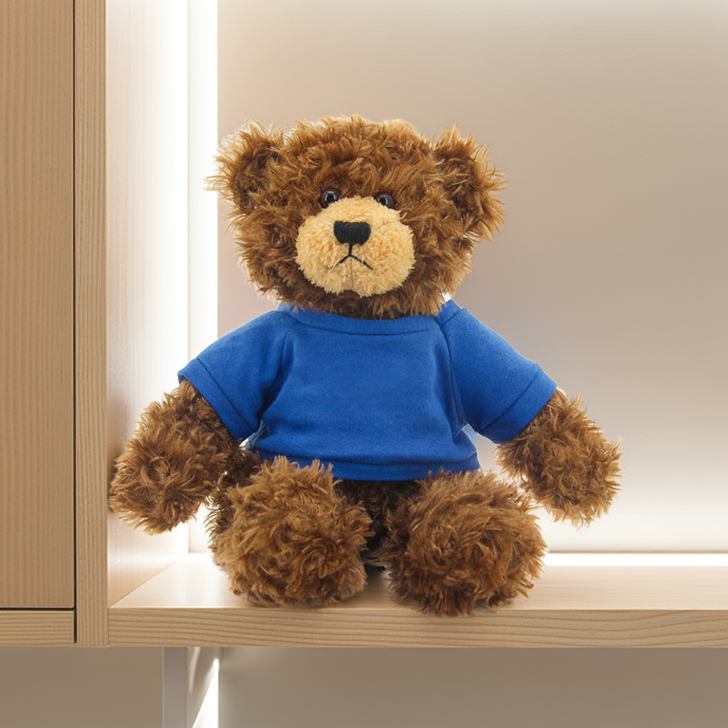 Custom Stuffed Bear with Tee, Your Image, Design, Logo, Text, Promotional Products, Gift Ideas, Personalized Gifts, Custom Stuffed Animals
