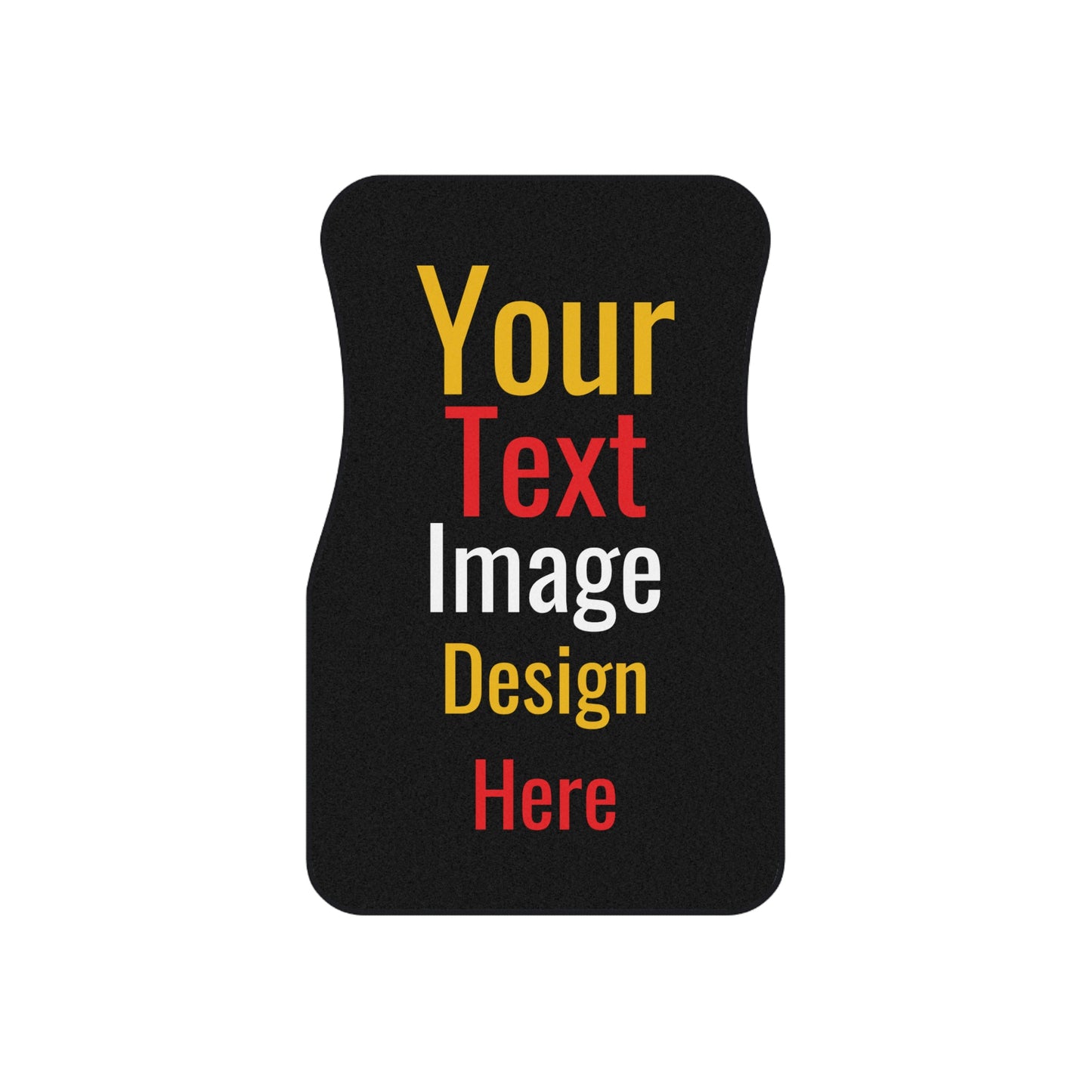SET of 2 Custom Front Car Mats Personalized Vehicle Accessories Auto Decor New Car Gifts