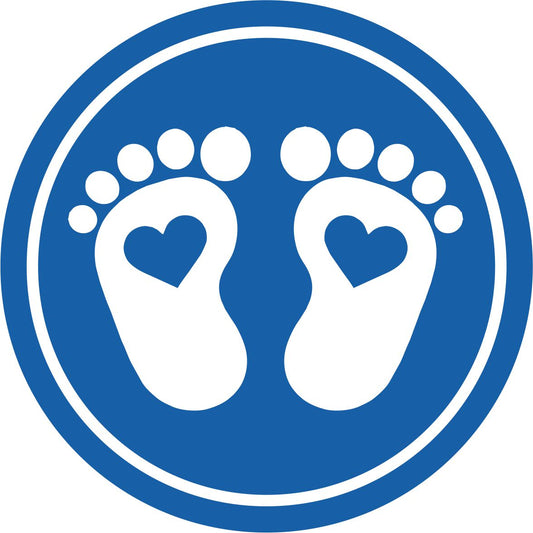 Commercial School Floor Vinyl Decal Classroom Footprint Sticker Business Industrial Signage