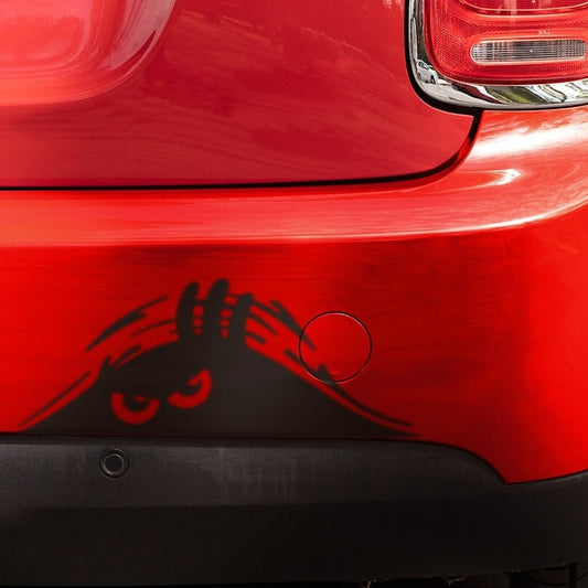 Peeking Monster Car Bumper Truck Window Decal Sticker Car Accessories Vehicle Decor New Car Gifts