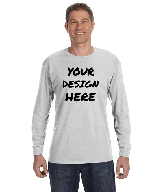 Custom Adult Unisex Long-Sleeve T-Shirt Heavy Cotton