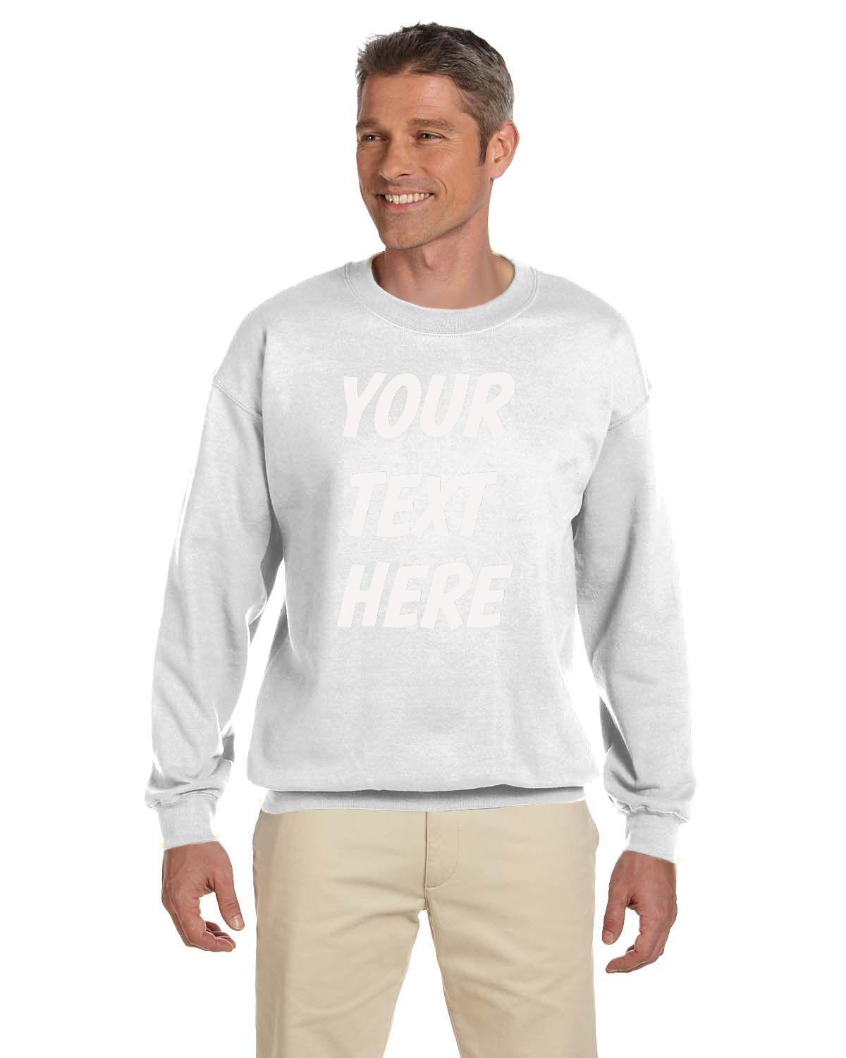 Custom Adult Sweatshirt Personalized Long-Sleeve