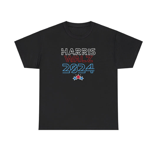 Harris Walz 2024 Election Kamala Harris Tim Walz 2024 T-Shirt Unisex Heavy Cotton Tee