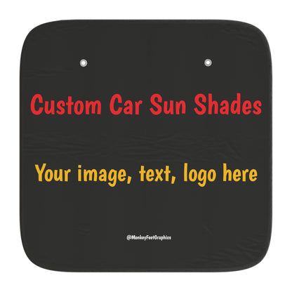 Custom Car Sun Shades Personalized Car Accessories Van Truck Auto Parts Decor New Car Gifts Promotional Marketing Products