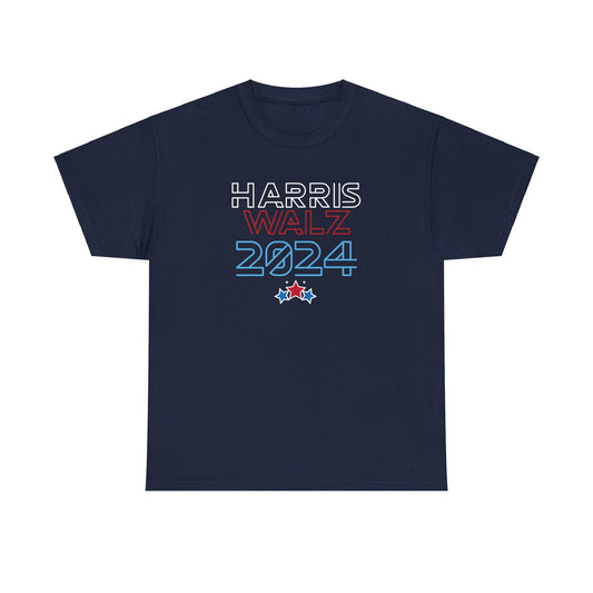 Harris Walz 2024 Election Kamala Harris Tim Walz 2024 T-Shirt Unisex Heavy Cotton Tee