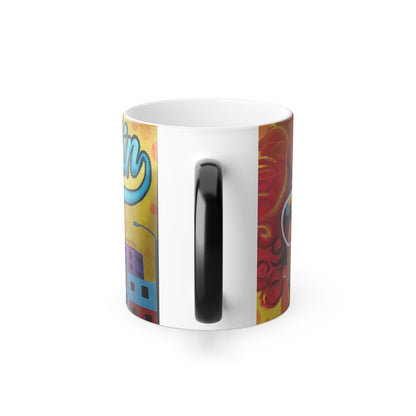 Medellin Color Morphing Magic Mug 11oz Coffee Graffiti Mug