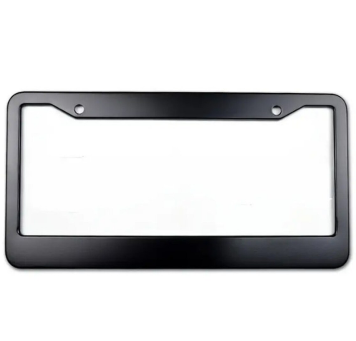 Colombian Girl Car License Plate Frame Black Plastic or Aluminum Truck Car Van Décor Vehicle Accessories Meme Gifts Auto Parts