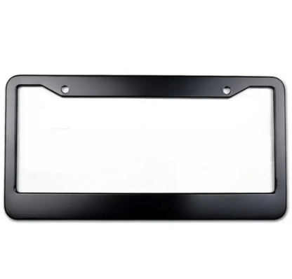 Set of 2 U.S. Marine Corps Veteran Car License Plate Frames Plastic or Aluminum Black Truck Parts Vehicle Accessories Auto Decor