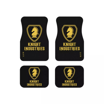 Knight Industries Car Floor Mats, KITT, Knight Rider Themed Car Floor Mats, Car Accessories Auto Parts, Car Floor Rugs