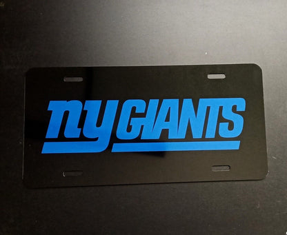 New York Giants Aluminum License Plate Car Accessories Vehicle Decor Auto Parts