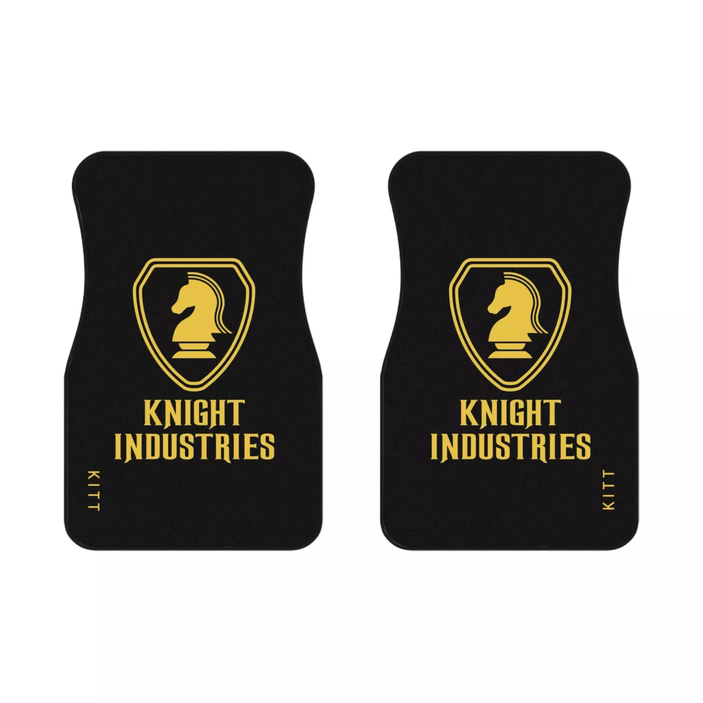 Knight Industries Car Floor Mats, KITT, Knight Rider Themed Car Floor Mats, Car Accessories Auto Parts, Car Floor Rugs