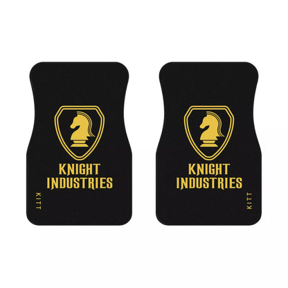 Knight Industries Car Floor Mats, KITT, Knight Rider Themed Car Floor Mats, Car Accessories Auto Parts, Car Floor Rugs