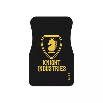 Knight Industries Car Floor Mats, KITT, Knight Rider Themed Car Floor Mats, Car Accessories Auto Parts, Car Floor Rugs