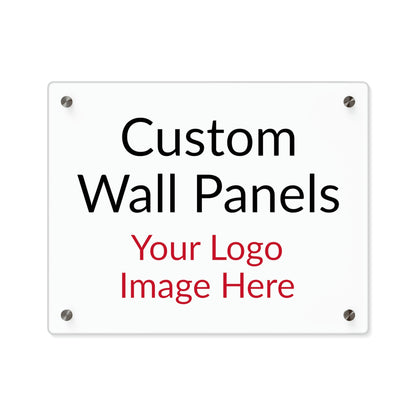 Custom Acrylic Wall Art Panels Your Design Logo Image Promotional Items Business Signage