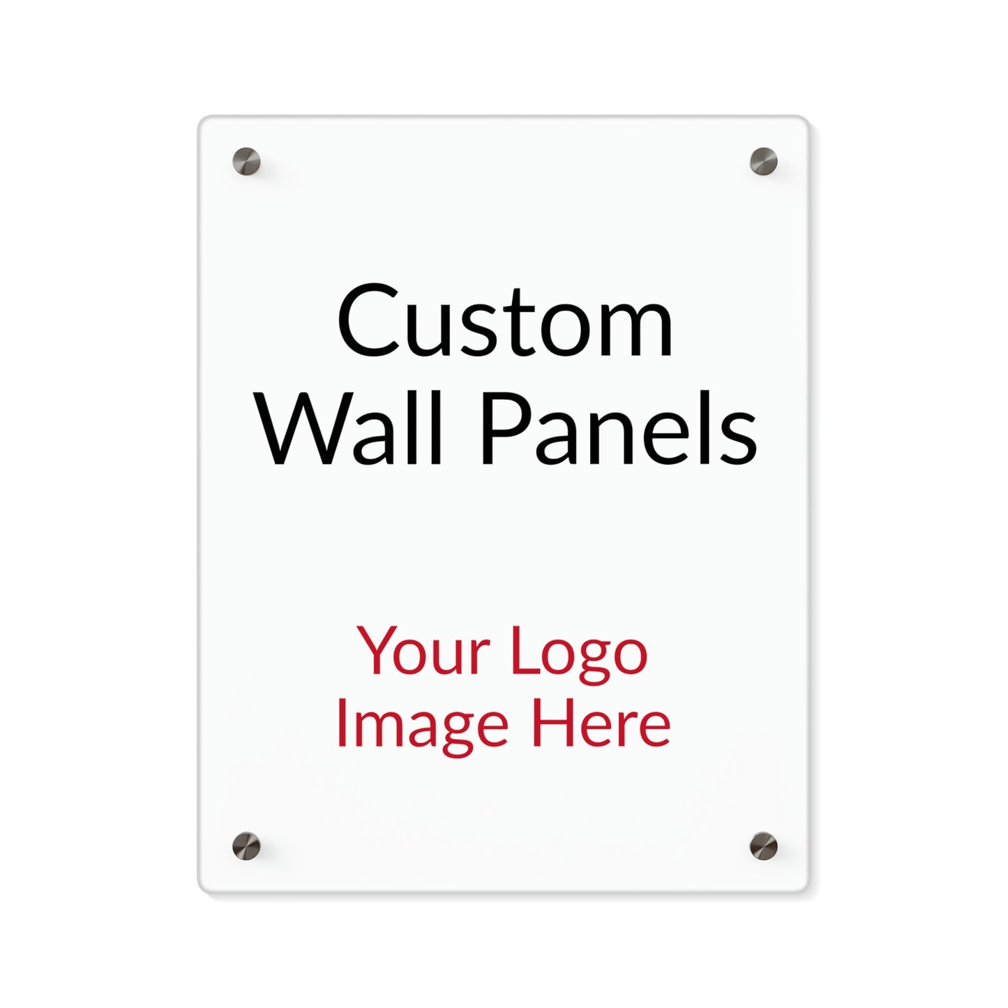 Custom Acrylic Wall Art Panels Your Design Logo Image Promotional Items Business Signage