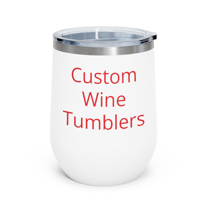 Custom 12oz Insulated Wine Tumbler Personalized Gifts Promotional Products