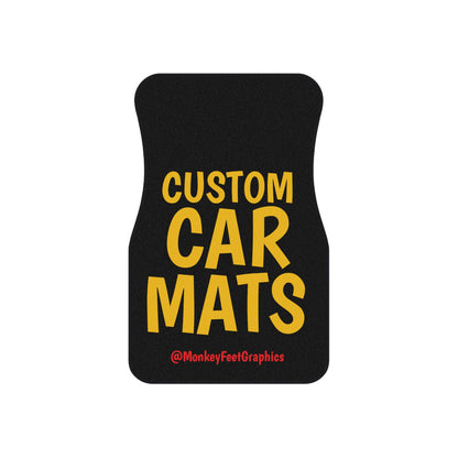 Set of 4 Custom Car Floor Mats Accessories Interior Vehicle Décor Promotional Products New Car Gifts Personalized Items