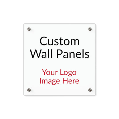 Custom Acrylic Wall Art Panels Your Design Logo Image Promotional Items Business Signage