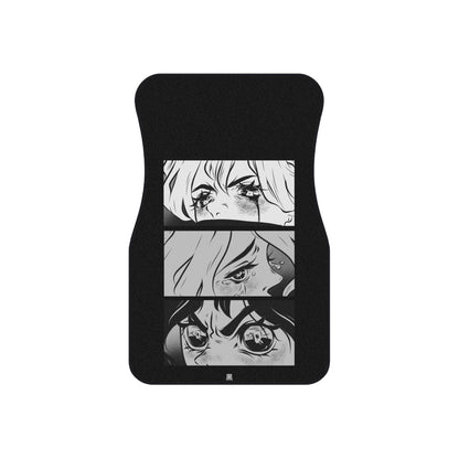 SET of 2 Manga Car Floor Mats Vehicle Van Truck Mats Cool Car Accessories Truck Decor New Car Gifts