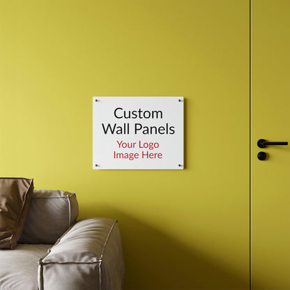 Custom Acrylic Wall Art Panels Your Design Logo Image Promotional Items Business Signage