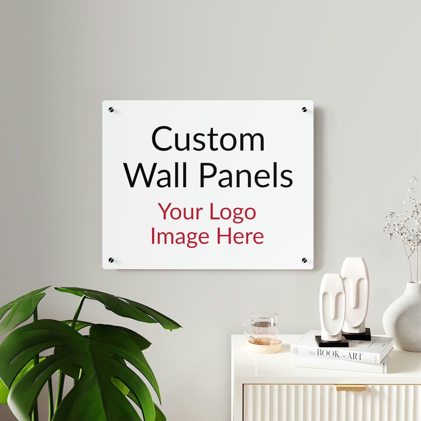 Custom Acrylic Wall Art Panels Your Design Logo Image Promotional Items Business Signage