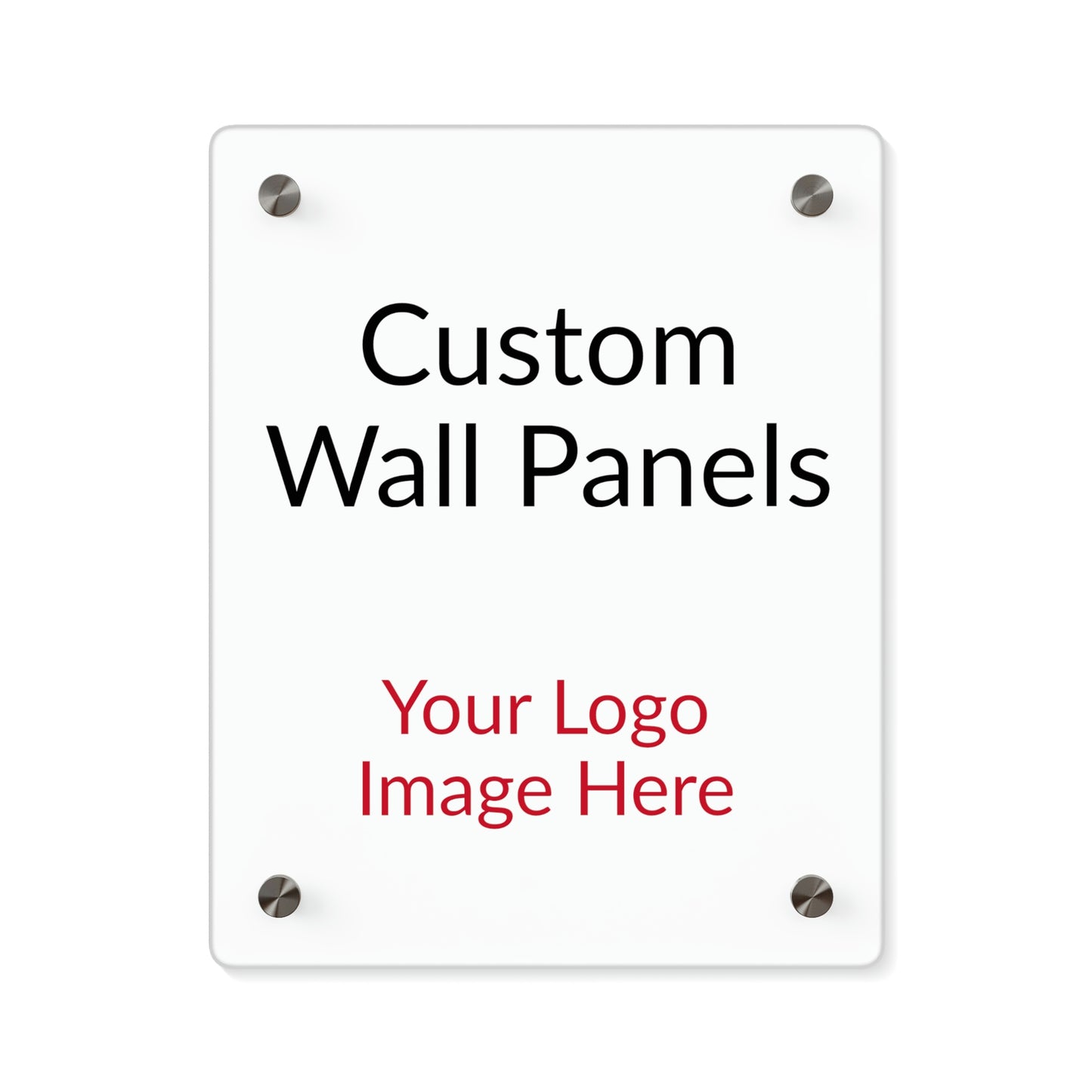 Custom Acrylic Wall Art Panels Your Design Logo Image Promotional Items Business Signage