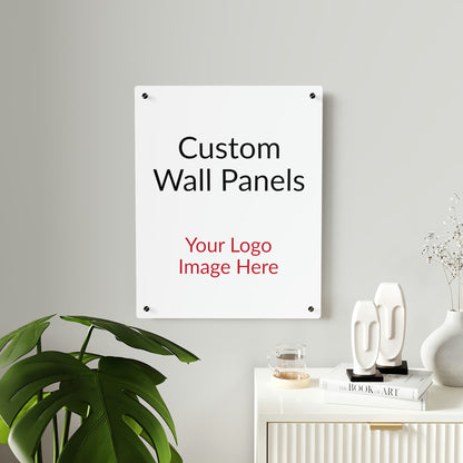 Custom Acrylic Wall Art Panels Your Design Logo Image Promotional Items Business Signage