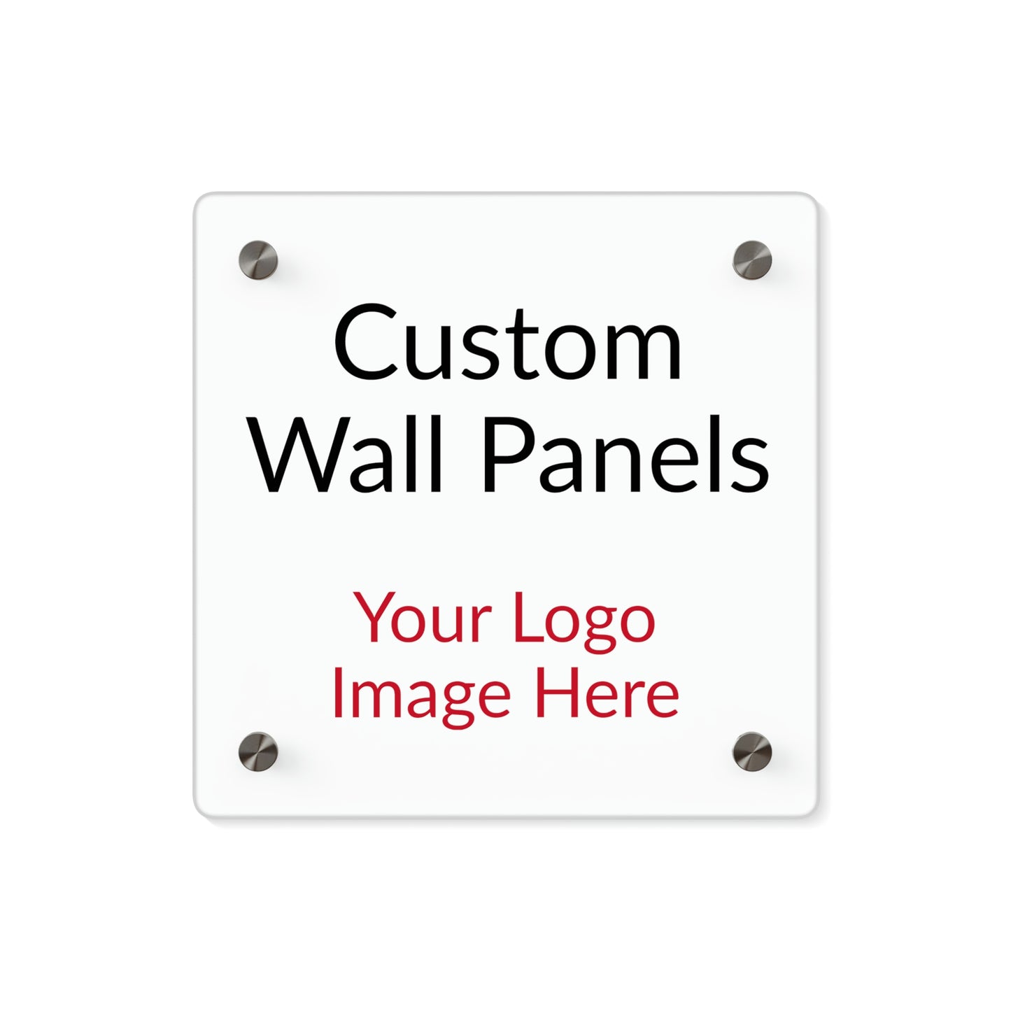 Custom Acrylic Wall Art Panels Your Design Logo Image Promotional Items Business Signage