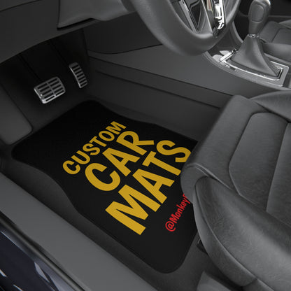 Set of 4 Custom Car Floor Mats Accessories Interior Vehicle Décor Promotional Products New Car Gifts Personalized Items