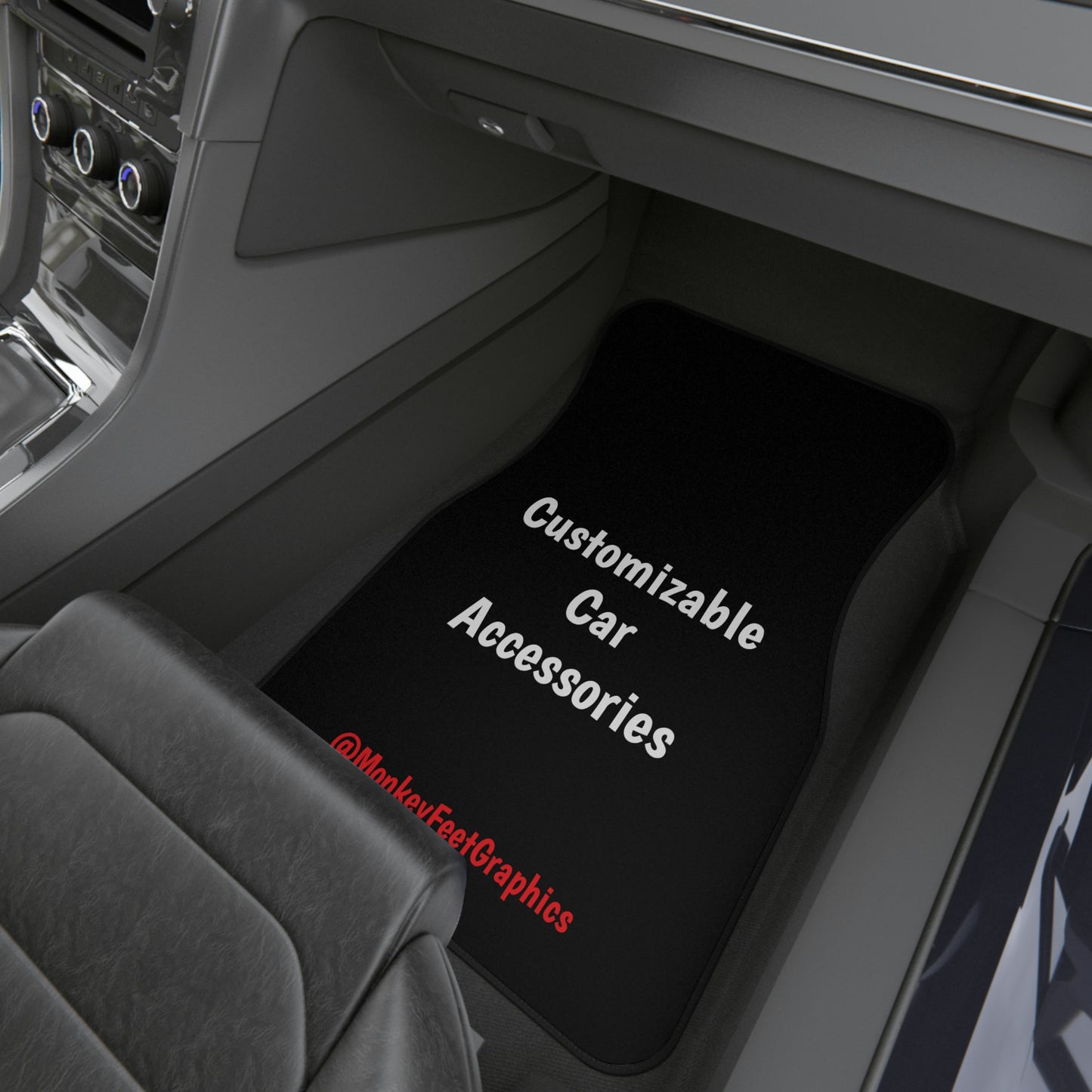 Set of 4 Custom Car Floor Mats Accessories Interior Vehicle Décor Promotional Products New Car Gifts Personalized Items