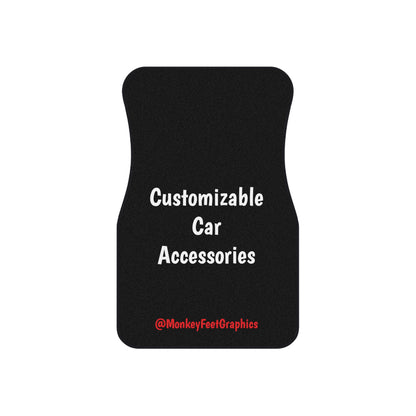 Set of 4 Custom Car Floor Mats Accessories Interior Vehicle Décor Promotional Products New Car Gifts Personalized Items