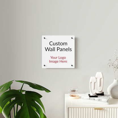 Custom Acrylic Wall Art Panels Your Design Logo Image Promotional Items Business Signage