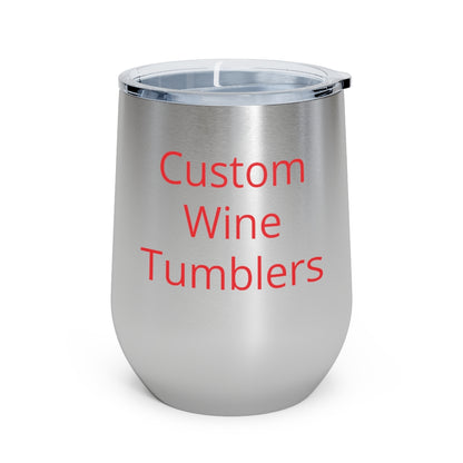 Custom 12oz Insulated Wine Tumbler Personalized Gifts Promotional Products