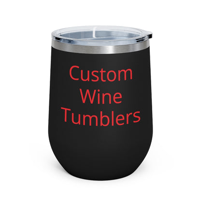 Custom 12oz Insulated Wine Tumbler Personalized Gifts Promotional Products