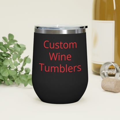 Custom 12oz Insulated Wine Tumbler Personalized Gifts Promotional Products