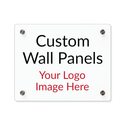 Custom Acrylic Wall Art Panels Your Design Logo Image Promotional Items Business Signage