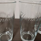 SET New York Yankees Pint Drinking Glasses Etched Tumbler Drinkware 16 oz. Cocktail Mixing Glass Bar Decor