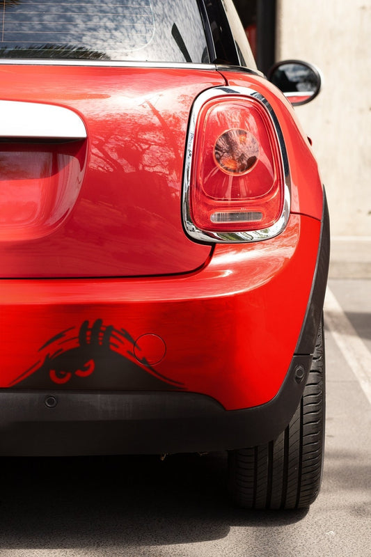 Peeking Monster Car Bumper Truck Window Decal Sticker Car Accessories Vehicle Decor New Car Gifts