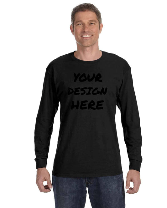 Custom Adult Long-Sleeve T-Shirt