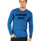 Custom Unisex Jersey Long-Sleeve T-Shirt Personalized Tee