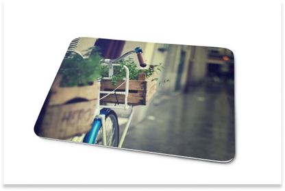 Custom Mouse Pad Polyester Fabric + Rubber Base - Promotional Products