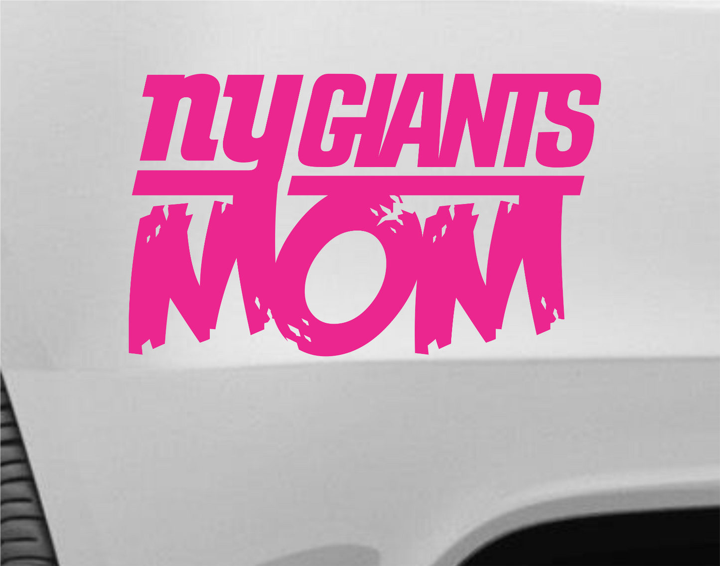 New York Giants Mom Vinyl Car Van Truck Decal Window Sticker
