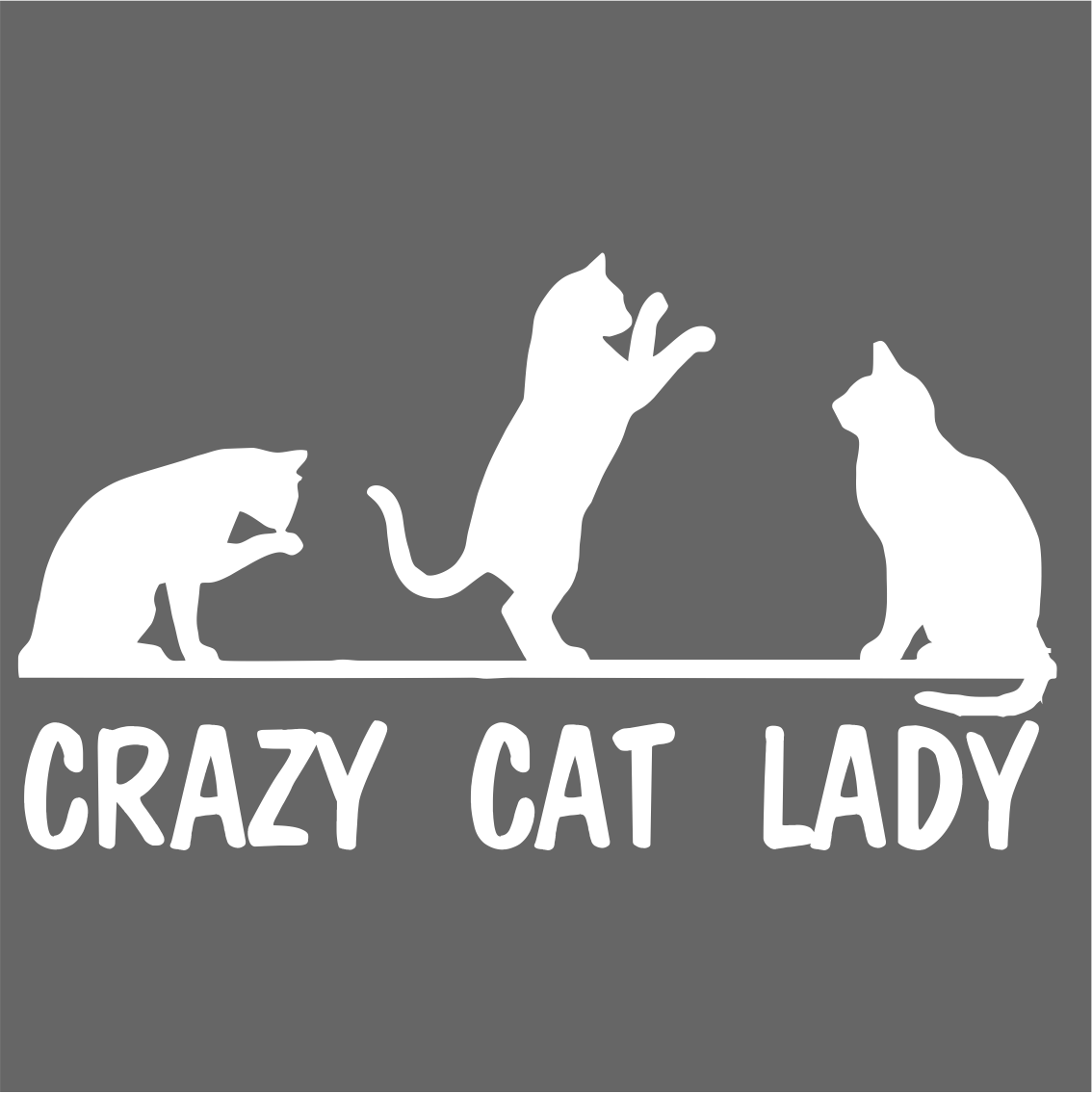 Crazy Cat Lady Pet Lover Vinyl Car Truck Decal Window Vinyl Sticker Vehicle Accessories Car Décor Kitty Stickers