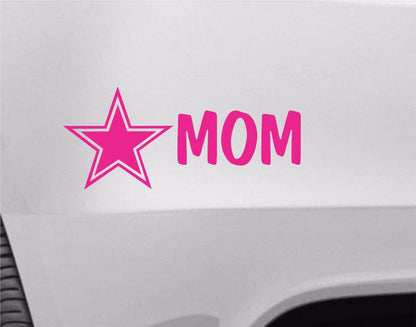 Dallas Cowboys Mom Vinyl Car Van Truck Decal Window Sticker