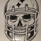 Pittsburgh Steelers Skull Football Helmet Vinyl Decal Window Sticker Car Accessories Home Vehicle Decor